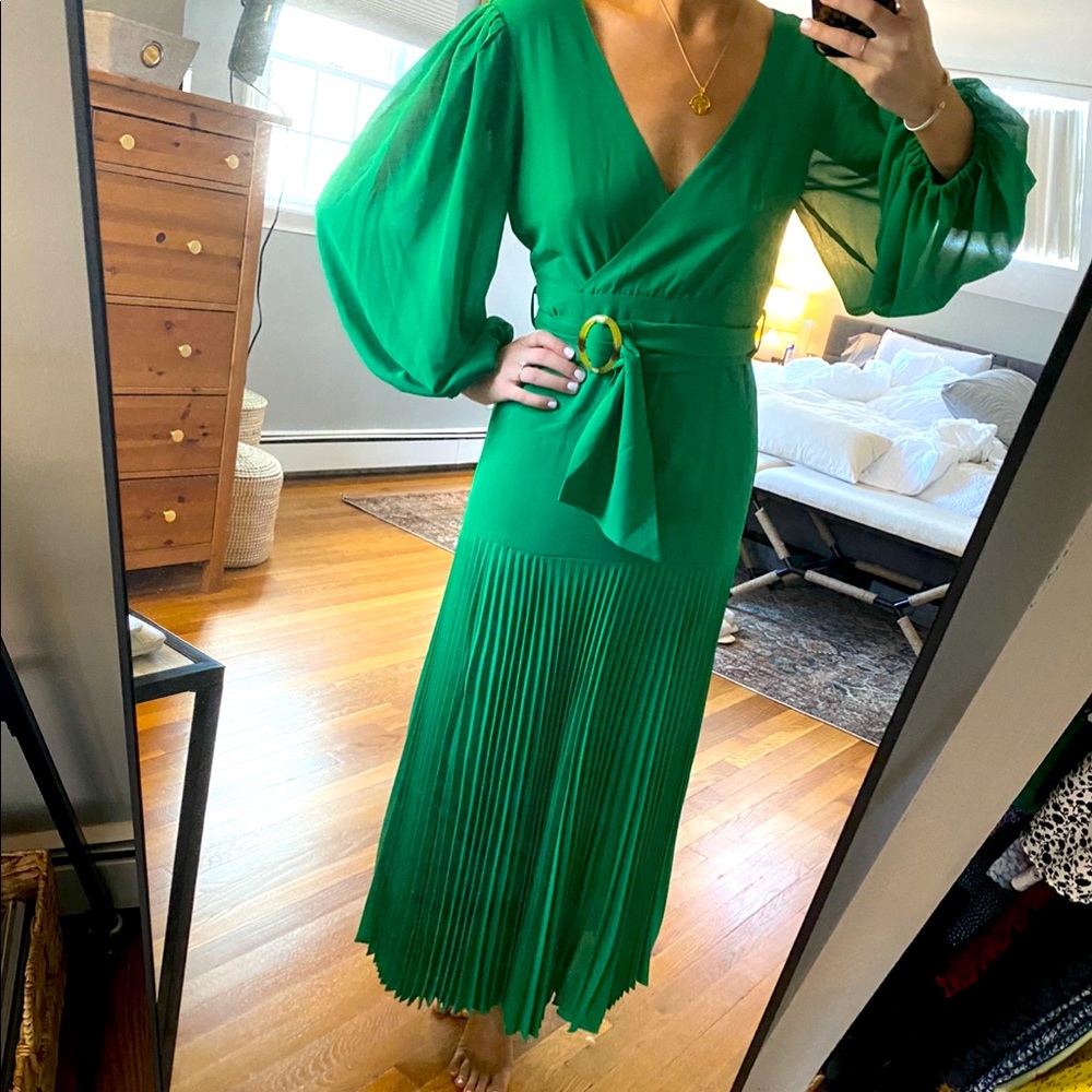 Bardot Green Dress